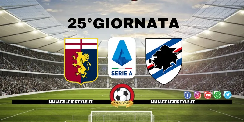Genoa-Sampdoria: probabili formazioni e dove vederla