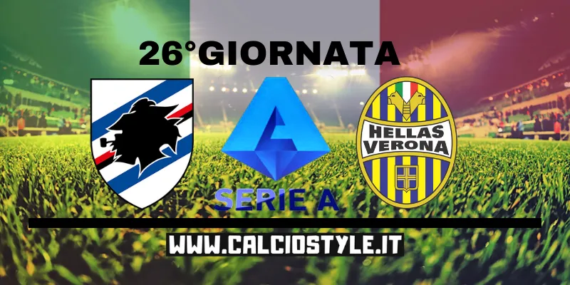 Sampdoria-Hellas Verona: probabili formazioni e dove vederla