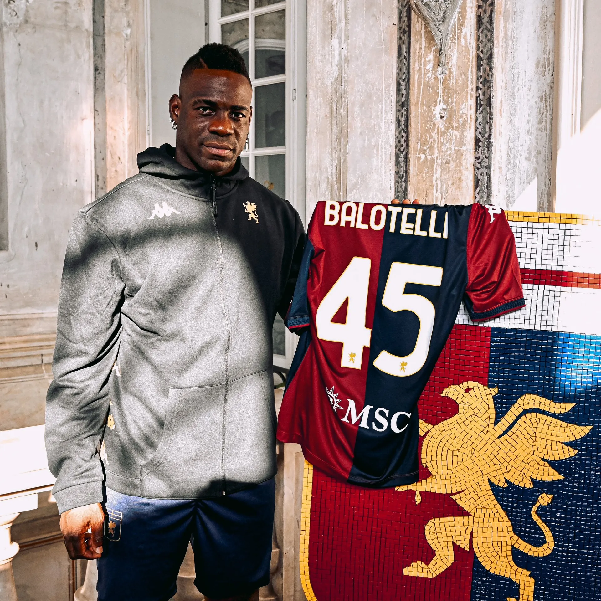 Genoa, è tempo di confronto: a colloquio Balotelli e Vieira