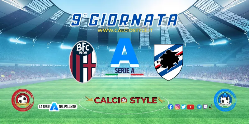 Bologna-Sampdoria: probabili formazioni e dove vederla