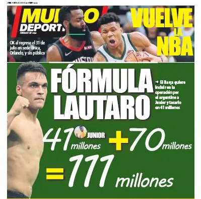 Mundo Deportivo: il Barcellona ha trovato la formula giusta per Lautaro