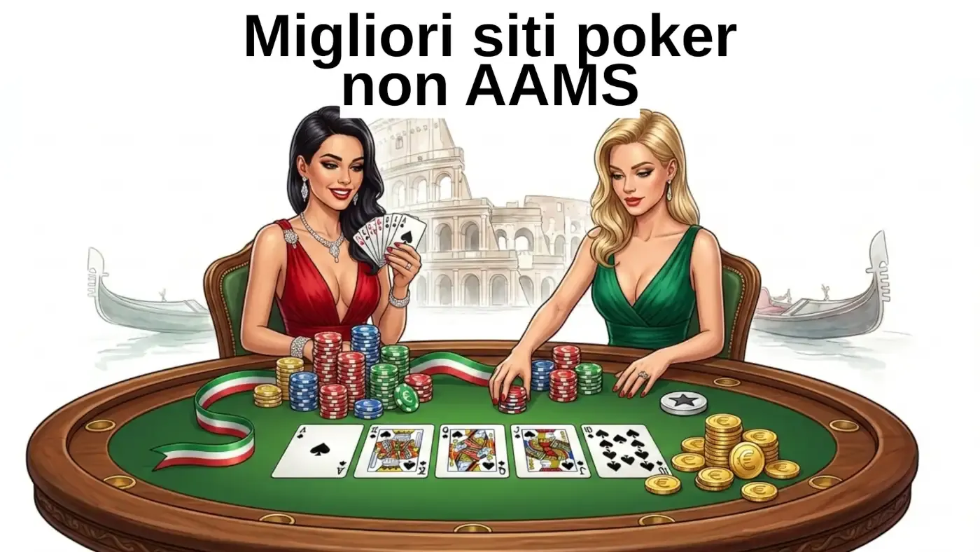 I migliori siti poker non AAMS - poker room stranieri a Settembre 2026