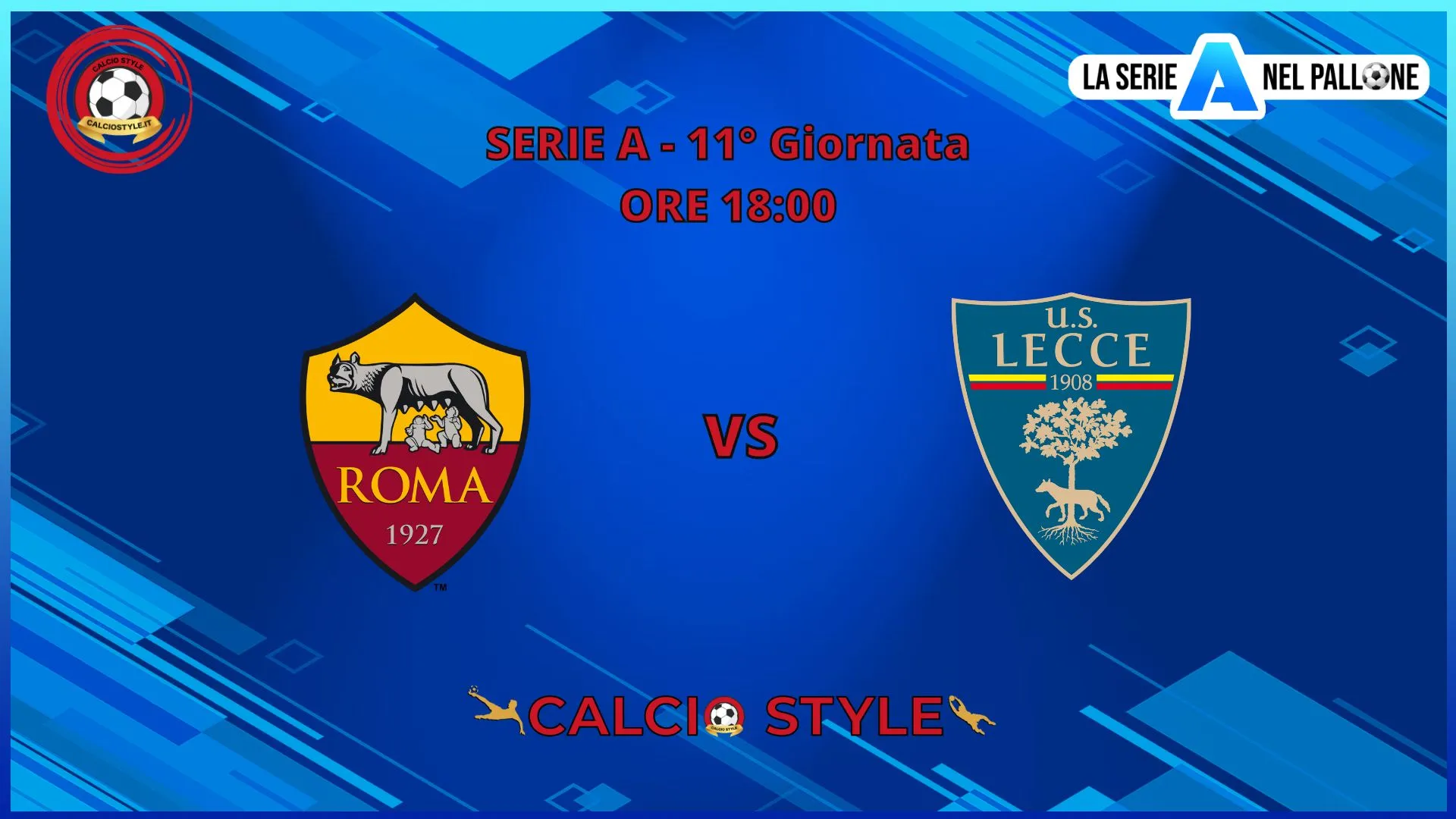 Roma - Lecce, le formazioni ufficiali dall'Olimpico