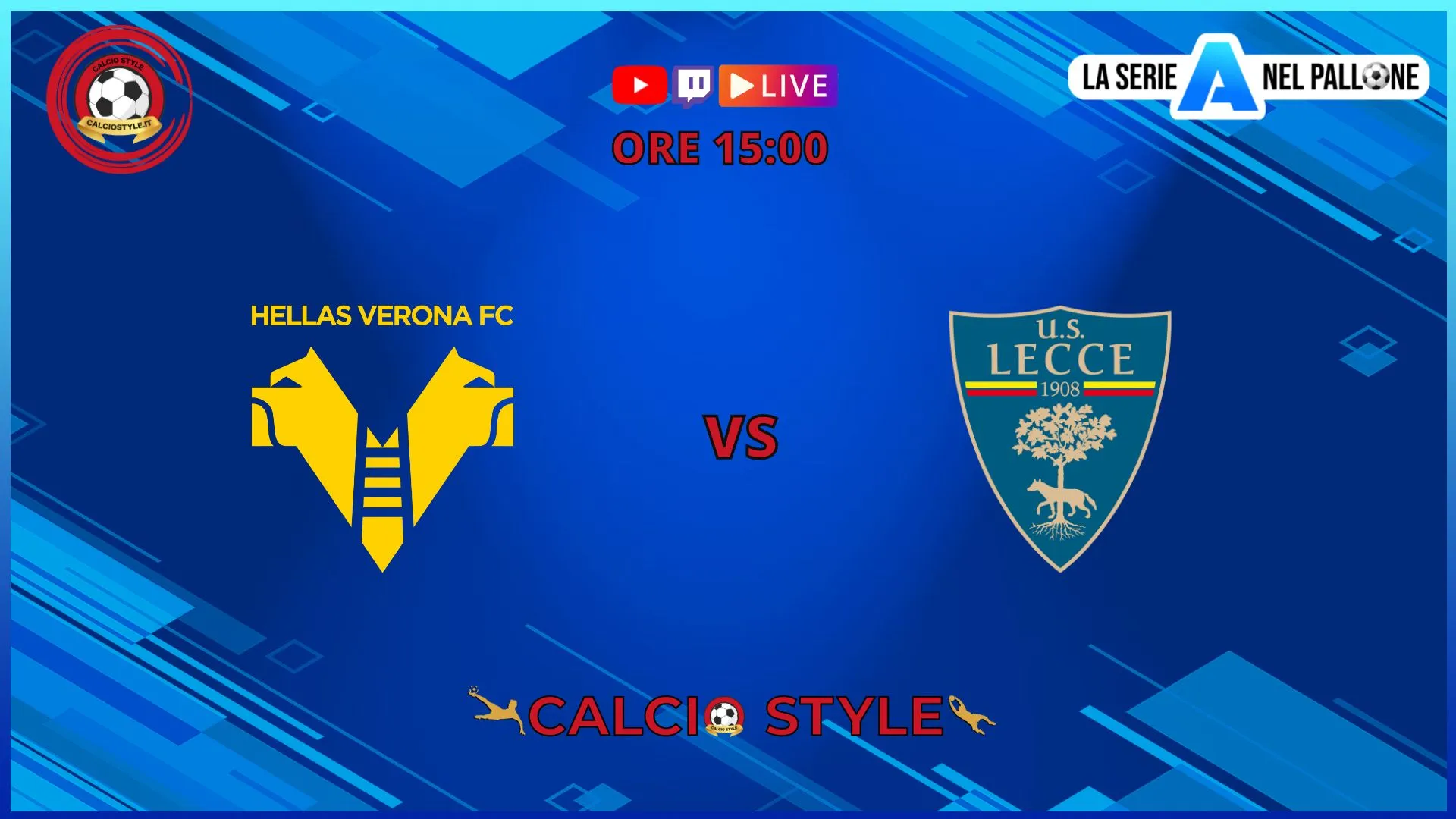 Hellas-Verona-Lecce: le formazioni ufficiali