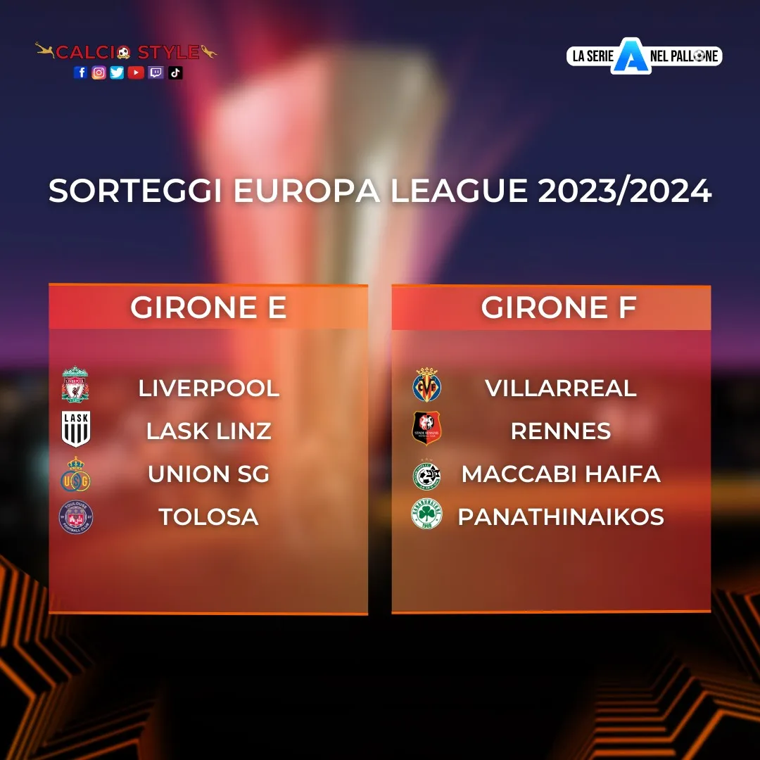 Europa League gironi