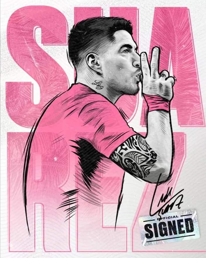 Post Instagram Suárez - Inter Miami