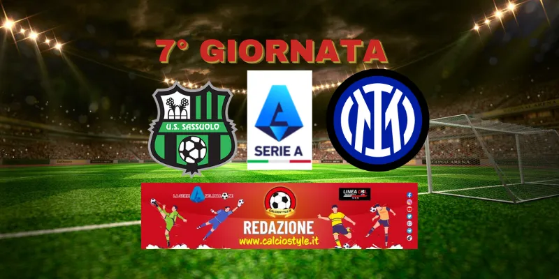 Sassuolo-Inter: probabili formazioni e dove vederla