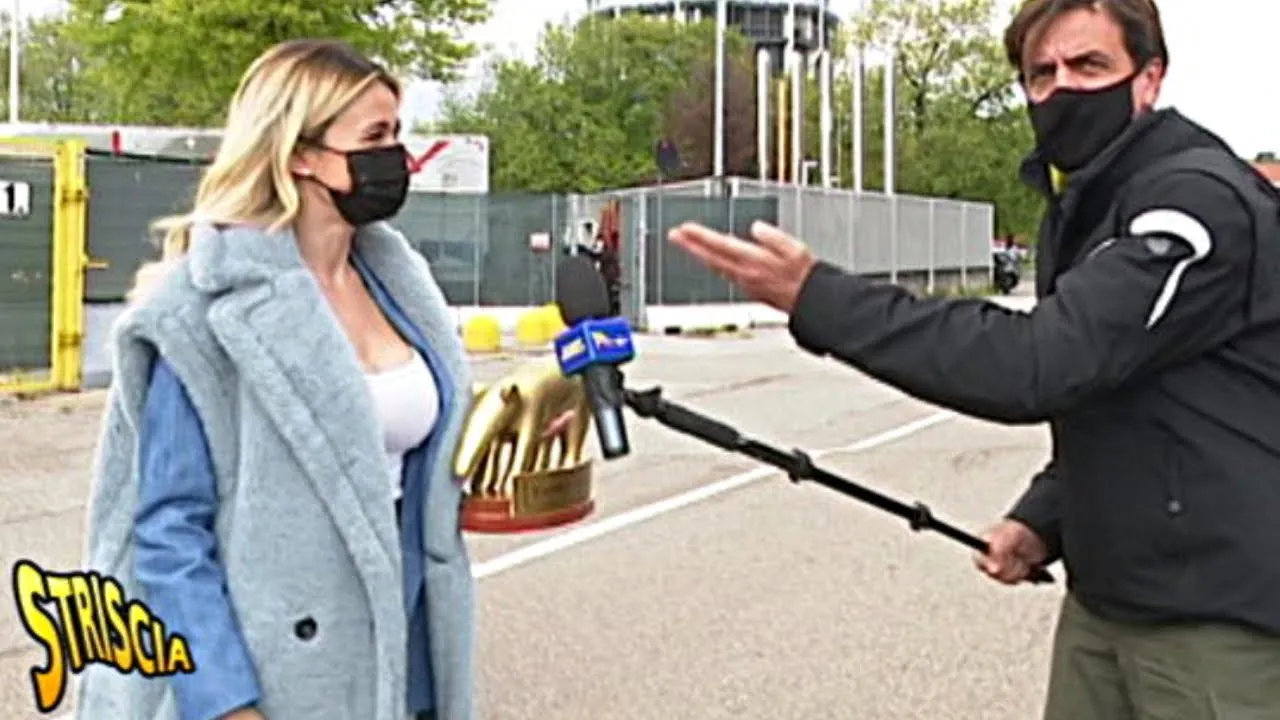 Diletta Leotta riceve il tapiro per i disservizi DAZN: "Fosse per me sistemerei tutte le antenne d’Italia"