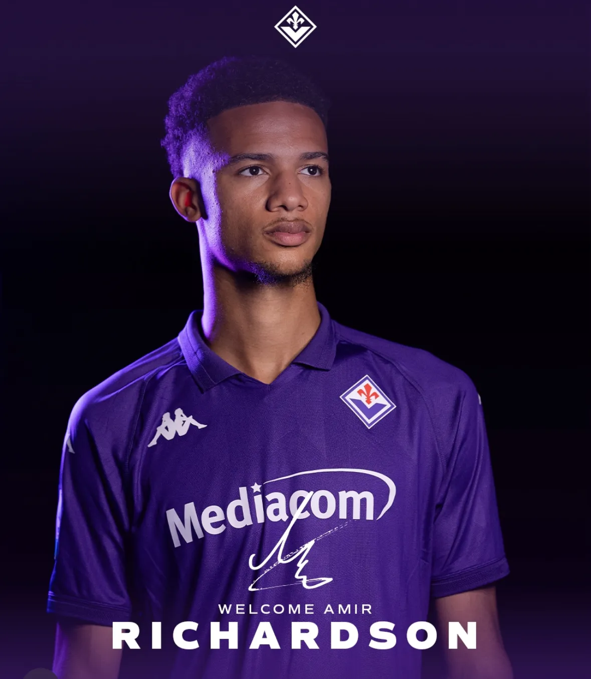 Fiorentina, UFFICIALE: Amir Richardson è viola