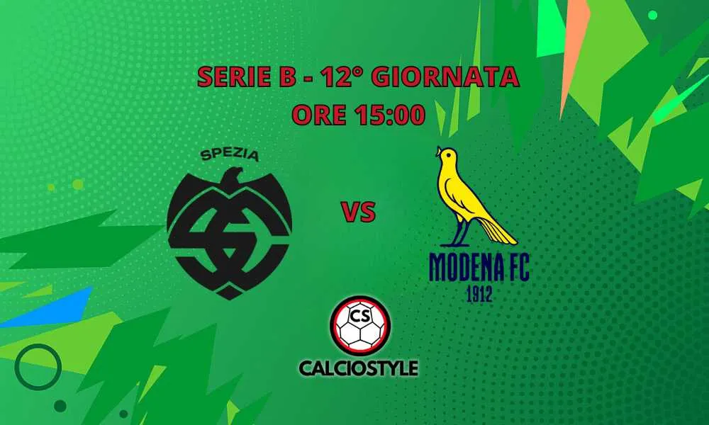 Spezia-Modena, probabili formazioni e dove vederla