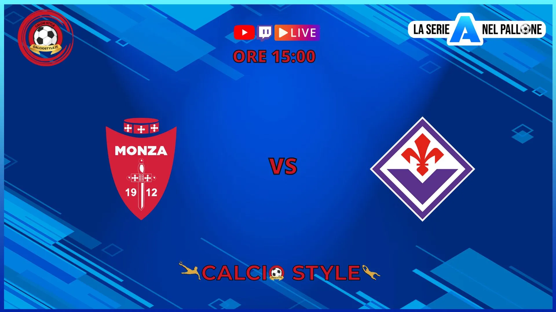 Monza-Fiorentina, le formazioni ufficiali