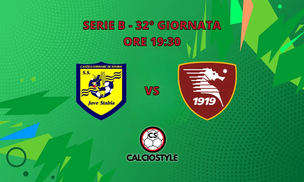 Juve Stabia-Salernitana, probabili formazioni e dove vederla
