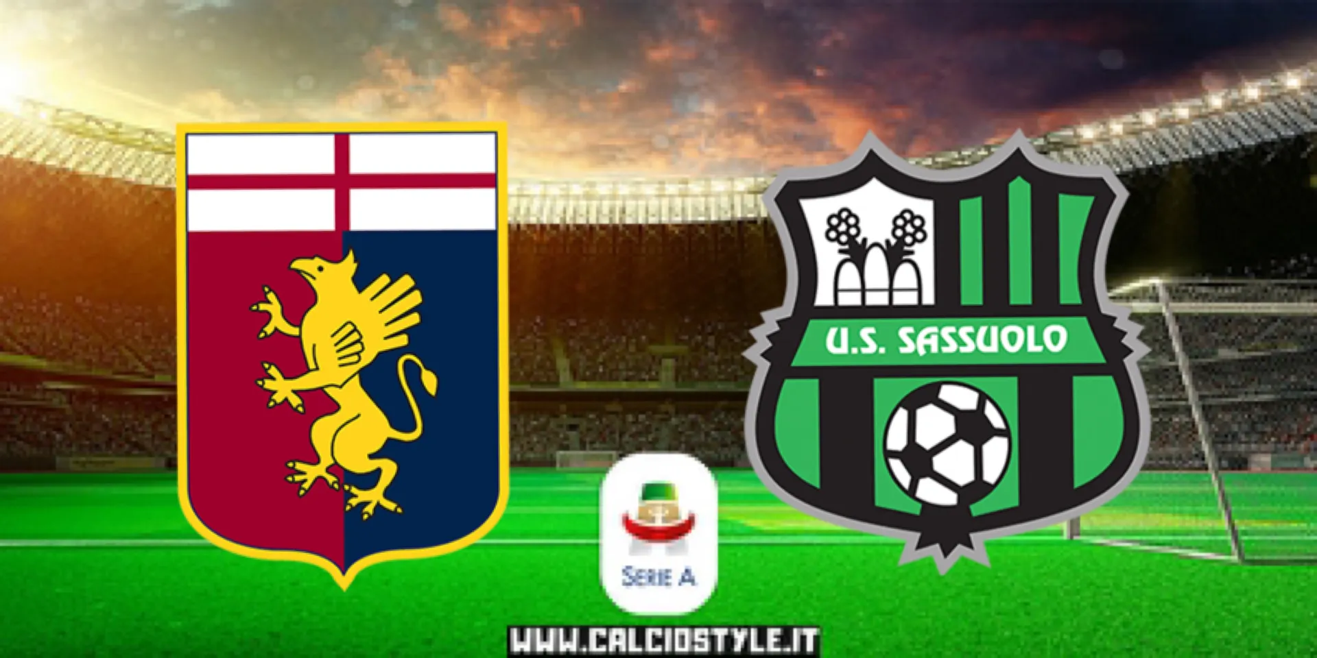 Genoa-Sassuolo: probabili formazioni e dove vederla