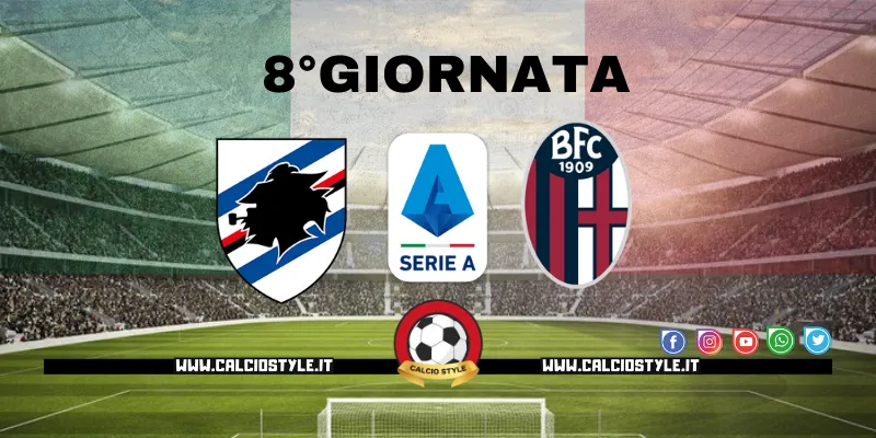 Sampdoria-Bologna. probabili formazioni e dove vederla
