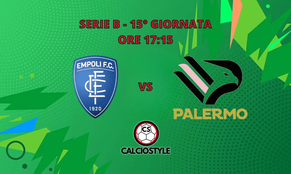 Empoli-Palermo, probabili formazioni e dove vederla