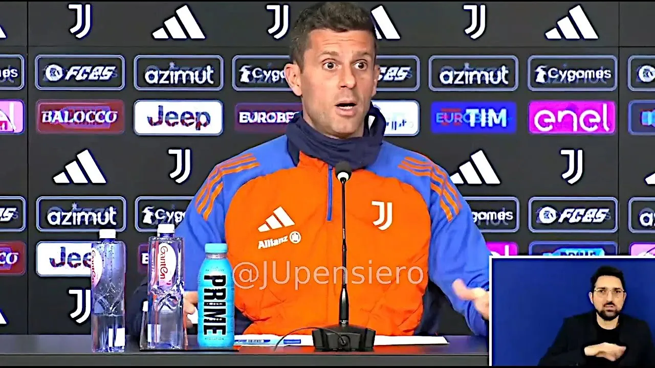 Juventus: la conferenza stampa di Thiago Motta pre Inter – VIDEO
