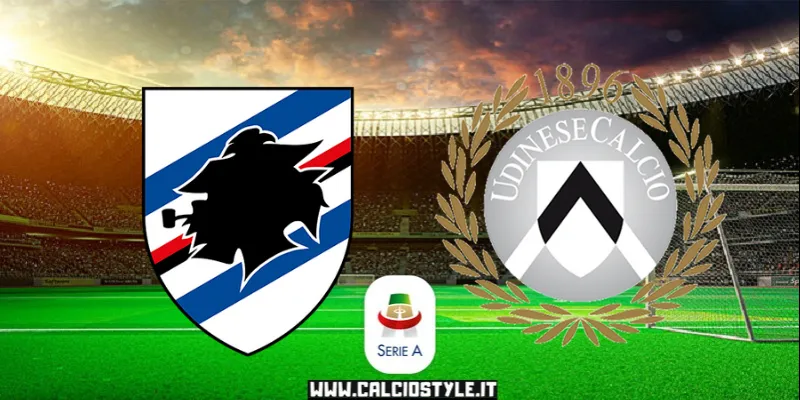 Sampdoria Udinese: le probabili formazioni e dove vederla