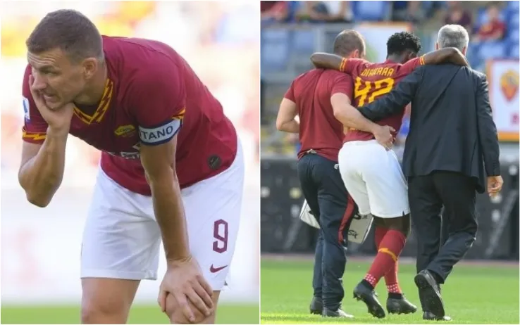 Roma: Dzeko e Diawara operati