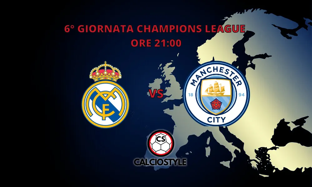 Real Madrid-Manchester City, le probabili formazioni