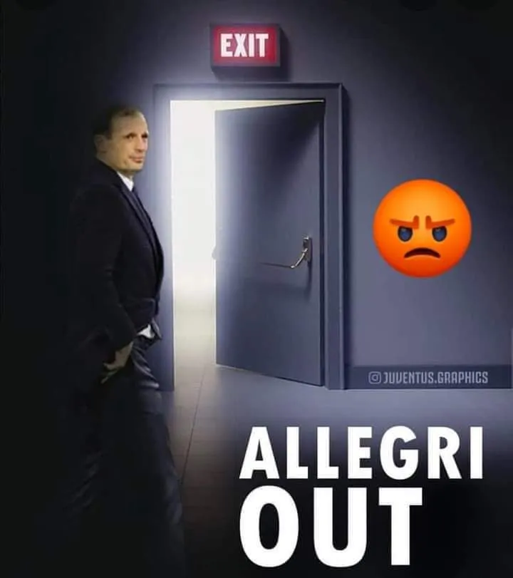 Tifosi Juventus stanchi: "Allegri out!"