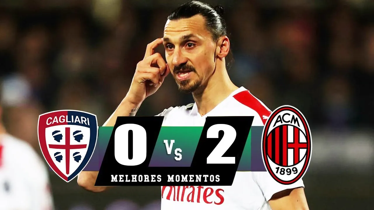 Milan senza problemi: 0-2 a Cagliari nel segno di Zlatan