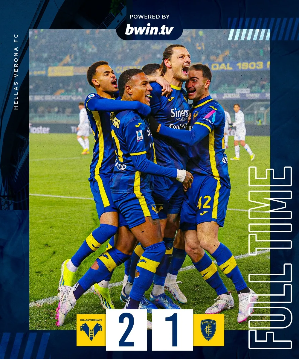 Hellas Verona, una vittoria basterà per i ragazzi dell'Hellas