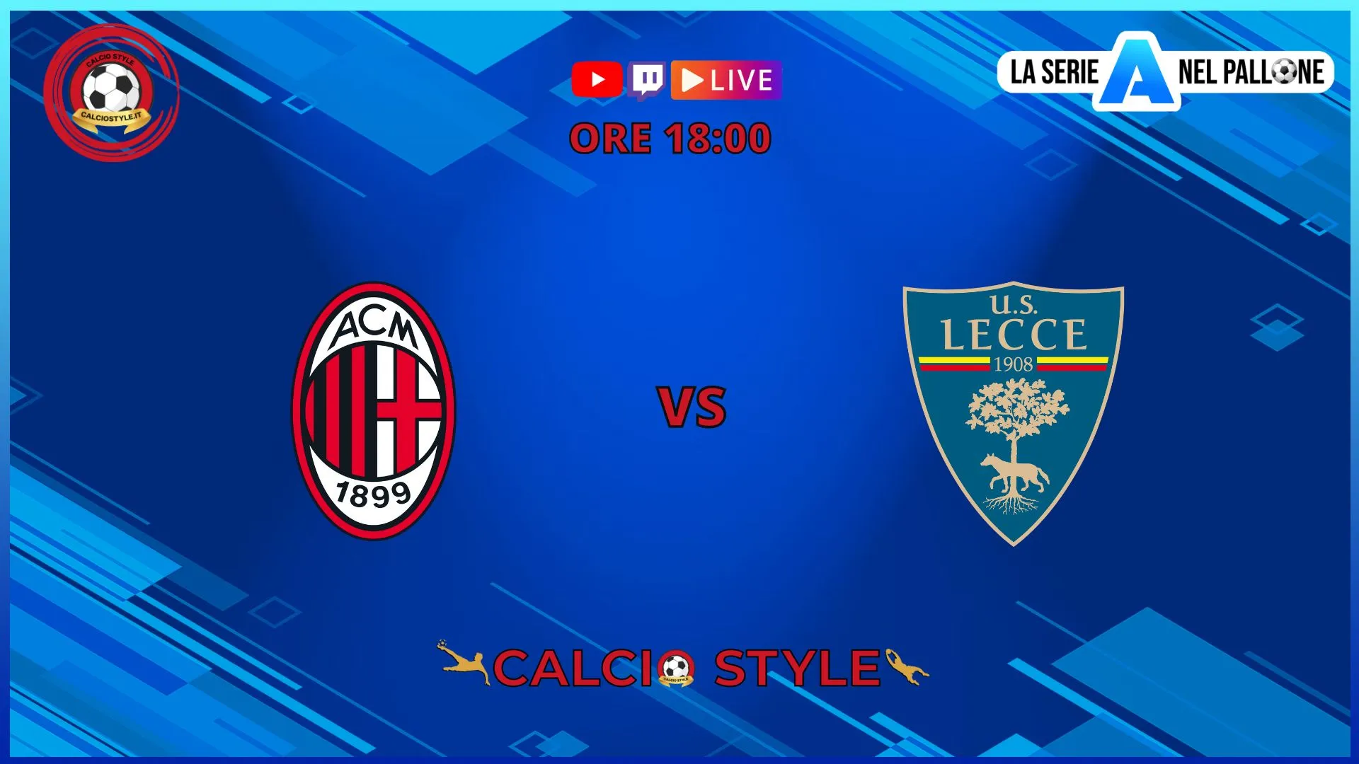 Milan-Lecce, le ufficiali: Pioli con Rebic| Ceesay per Baroni