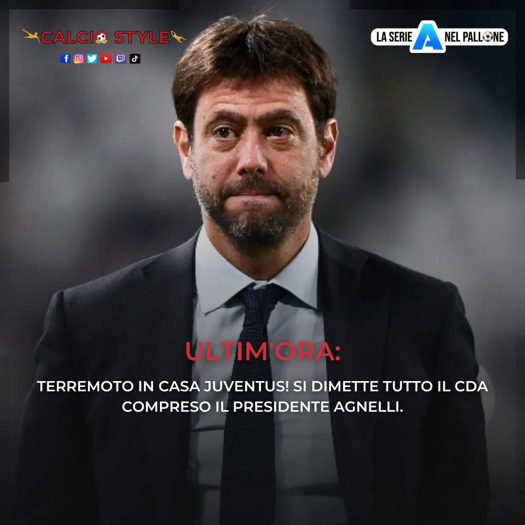 Terremoto Juventus: si dimette tutto il CdA