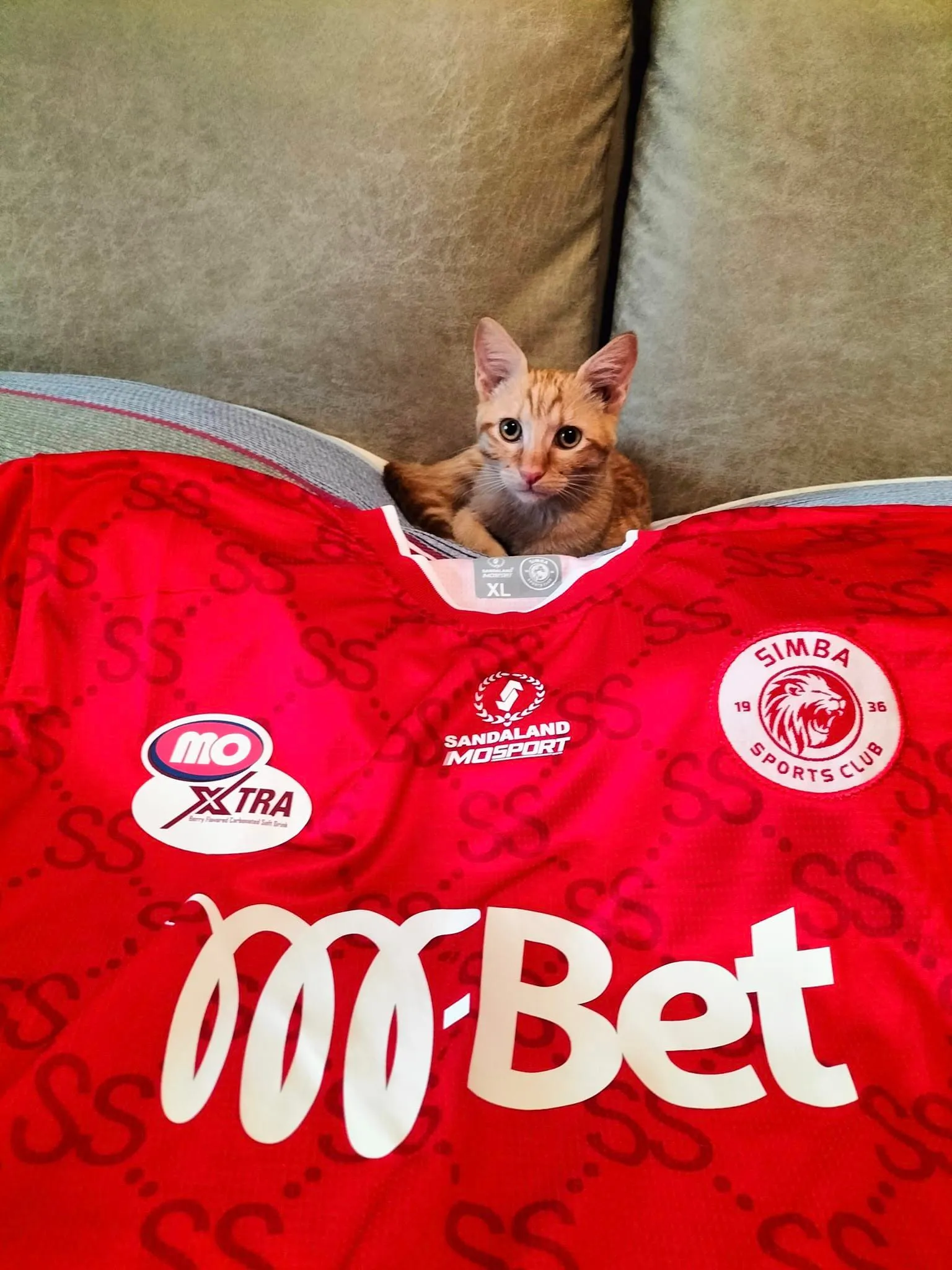 Maglie di calcio: quella del Simba SC, club tanzanese