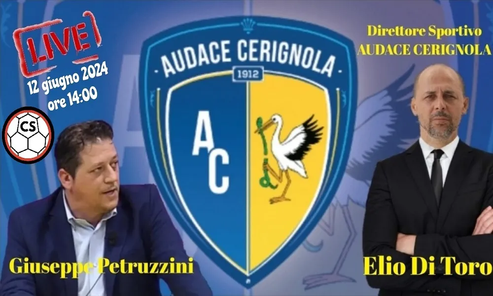 Cerignola, Elio Di Toro: "Siamo determinati"