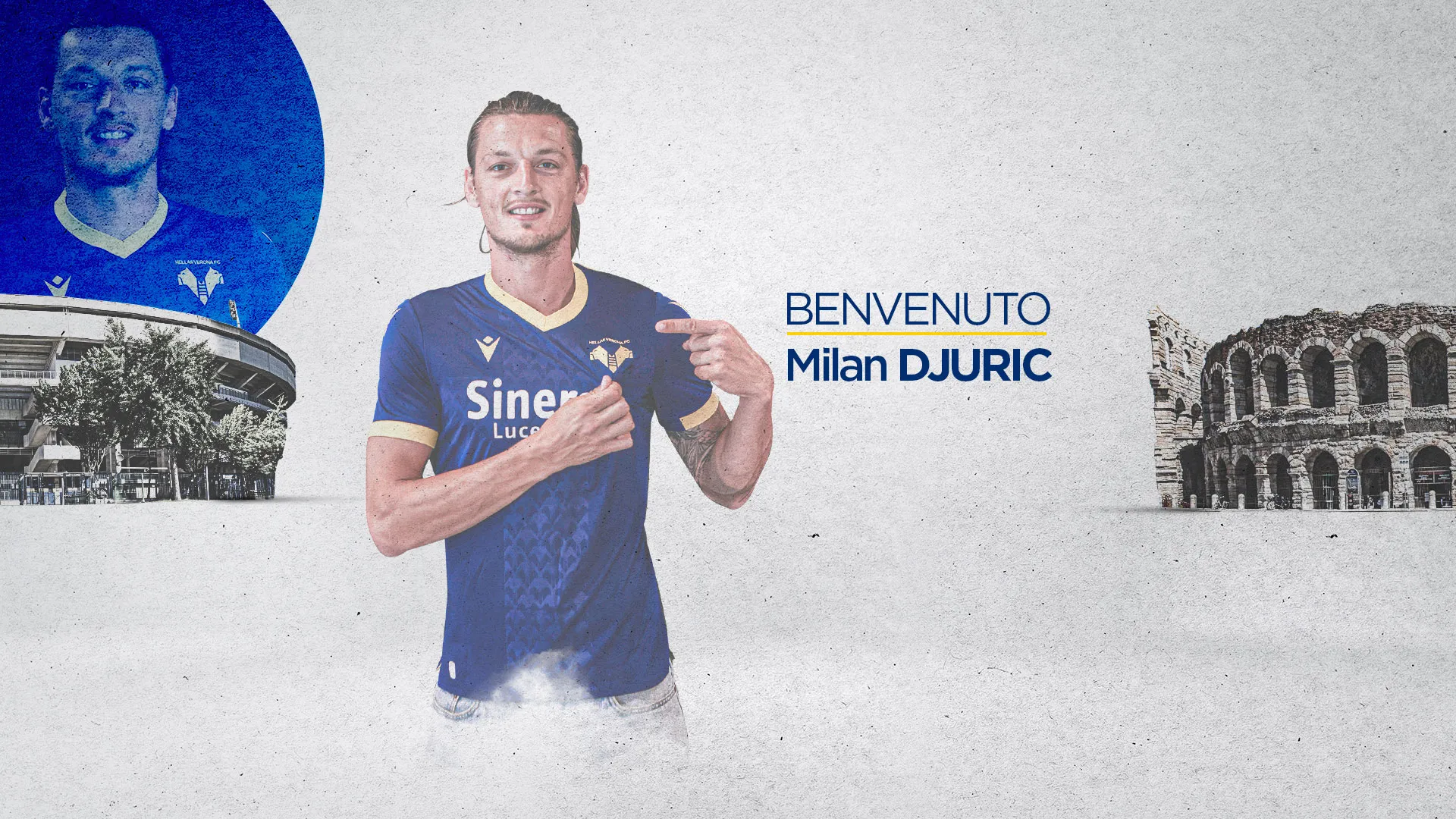 Calciomercato Hellas Verona, è ufficiale: Djuric è gialloblu