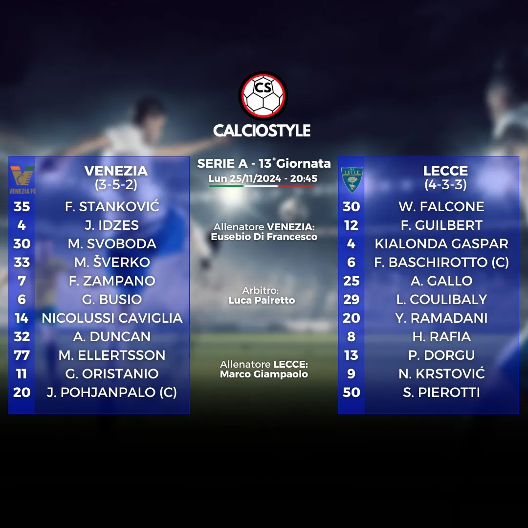Venezia-Lecce