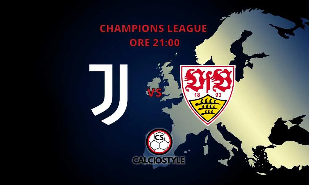 Juventus-Stoccarda, le ultimissime: Conceição e Douglas Luiz dal 1'