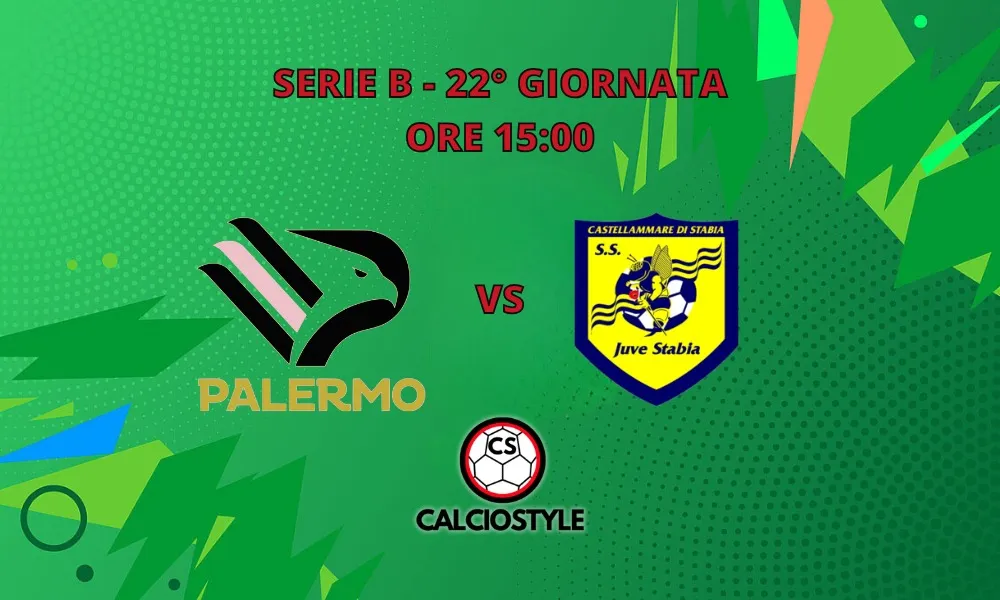 Palermo-Juve Stabia, probabili formazioni e dove vederla