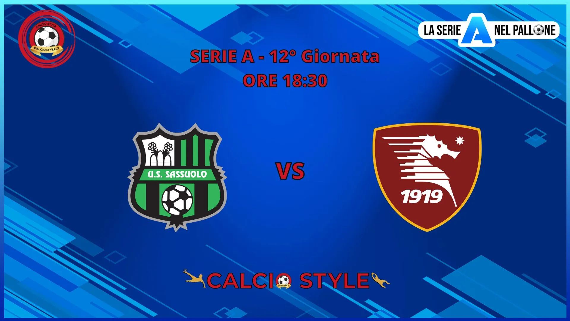 Sassuolo - Salernitana, le ultimissime sulle formazioni