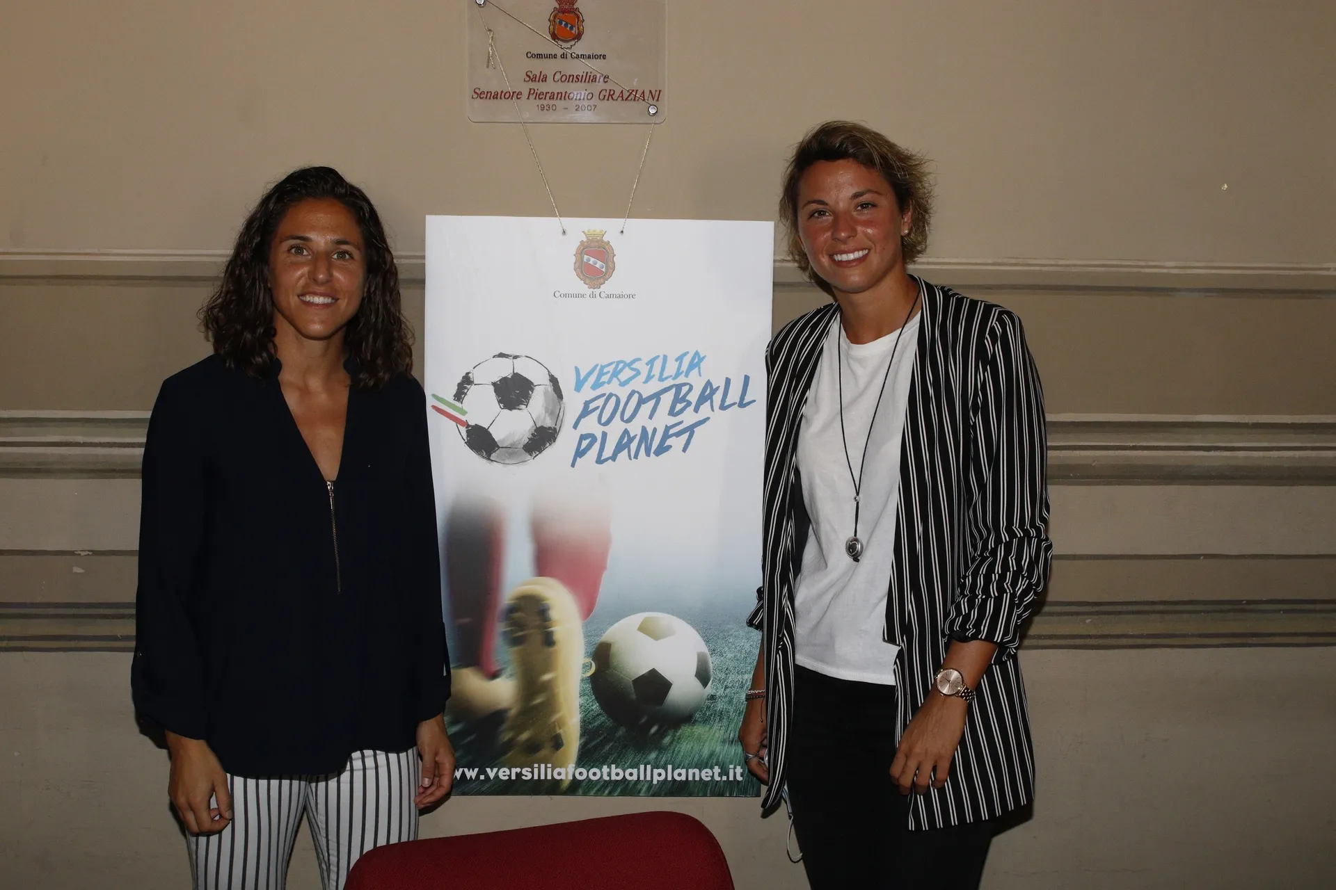 3° edizione del Versilia Football Planet con due stelle del calcio internazionale, l'italiana Valentina Giacinti e la spagnola Verónica Boquete