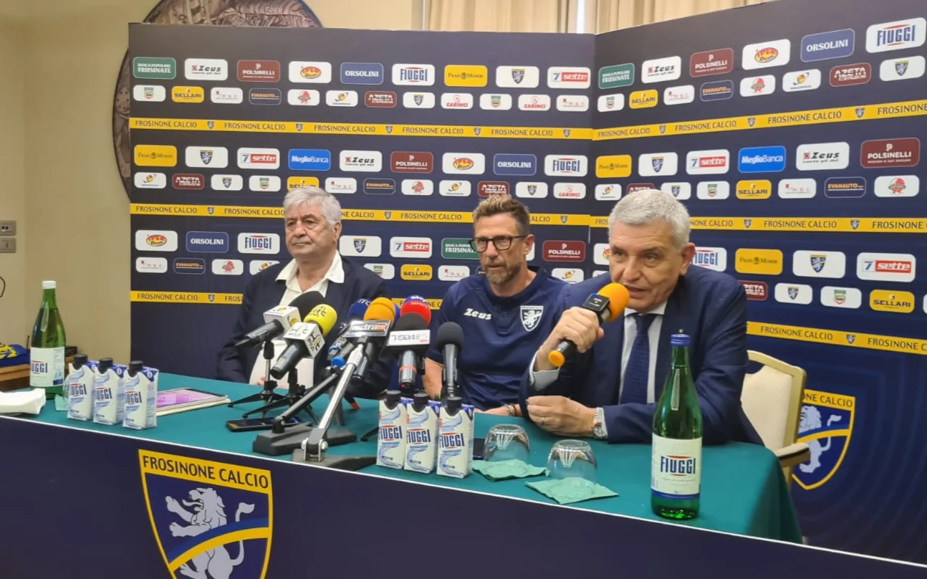 Frosinone-Angelozzi: "Stagione difficilissima"