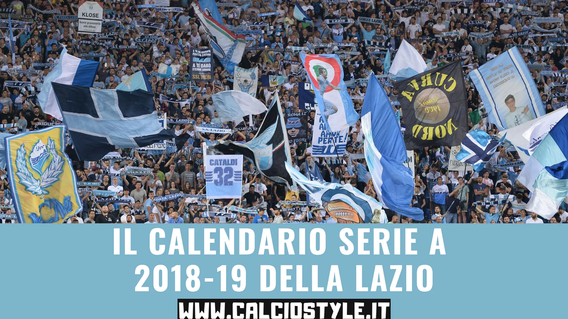 Scarica qui il calendario della serie A della Lazio 2018-19
