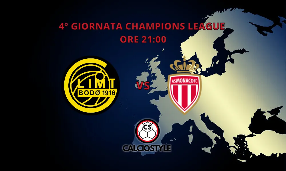 Bodo/Glimt-Monaco, probabili formazioni e dove vederla