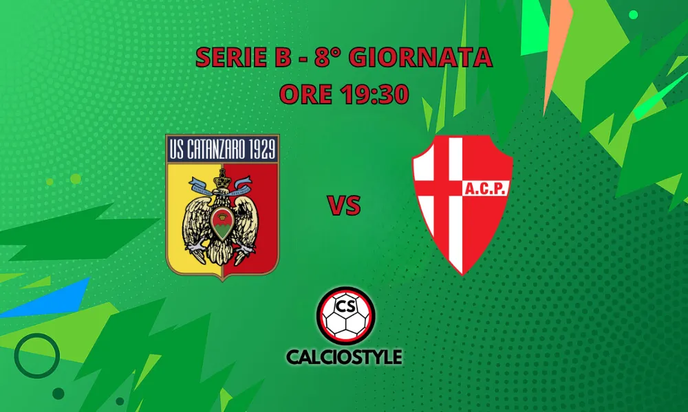 Serie B, Catanzaro-Padova: le formazioni ufficiali