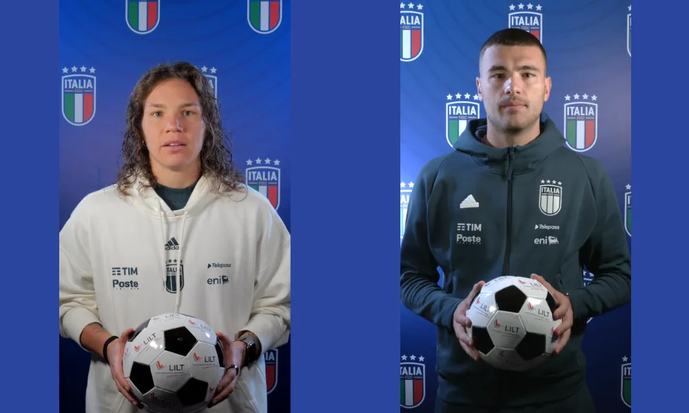 La prevenzione è un gioco di squadra: LILT e FIGC lanciano il video "Passaggio di Testimone"