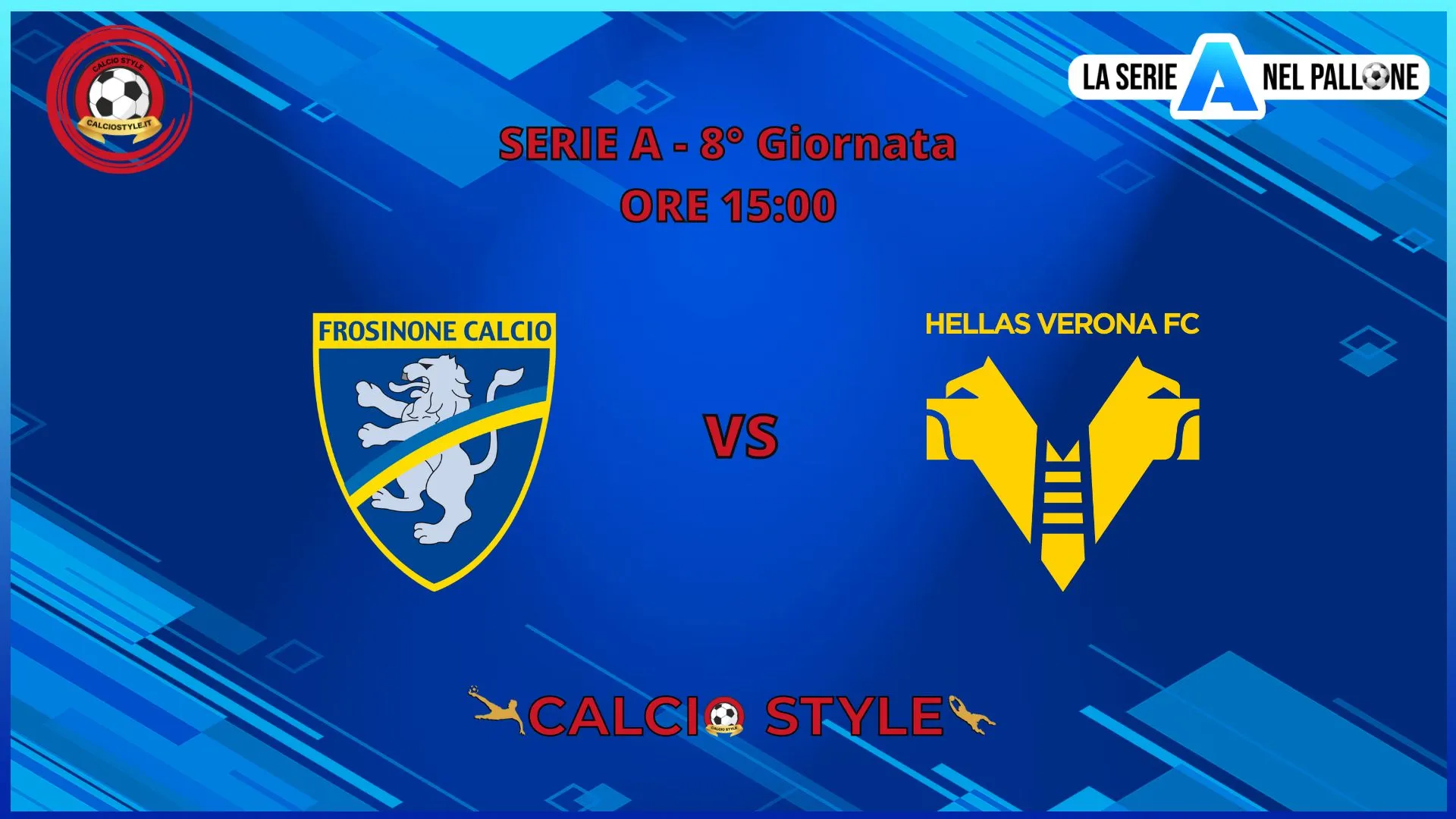Frosinone - Hellas Verona, le formazioni ufficiali
