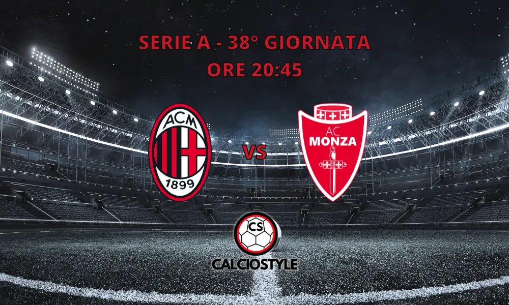Milan-Monza 2-0, Goal e Highlights