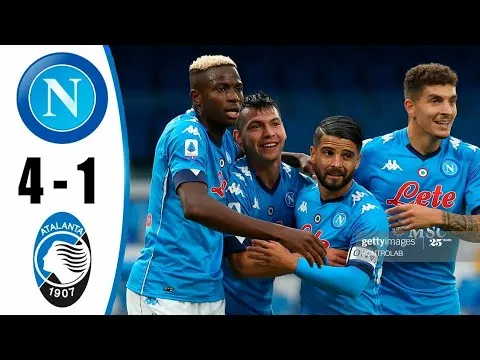 Il Napoli demolisce l'Atalanta dei miracoli