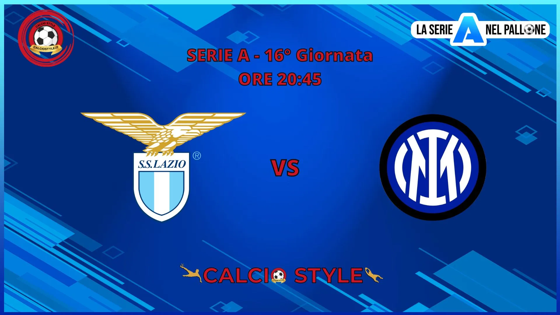 Lazio-Inter: ultimissime e statistiche del match