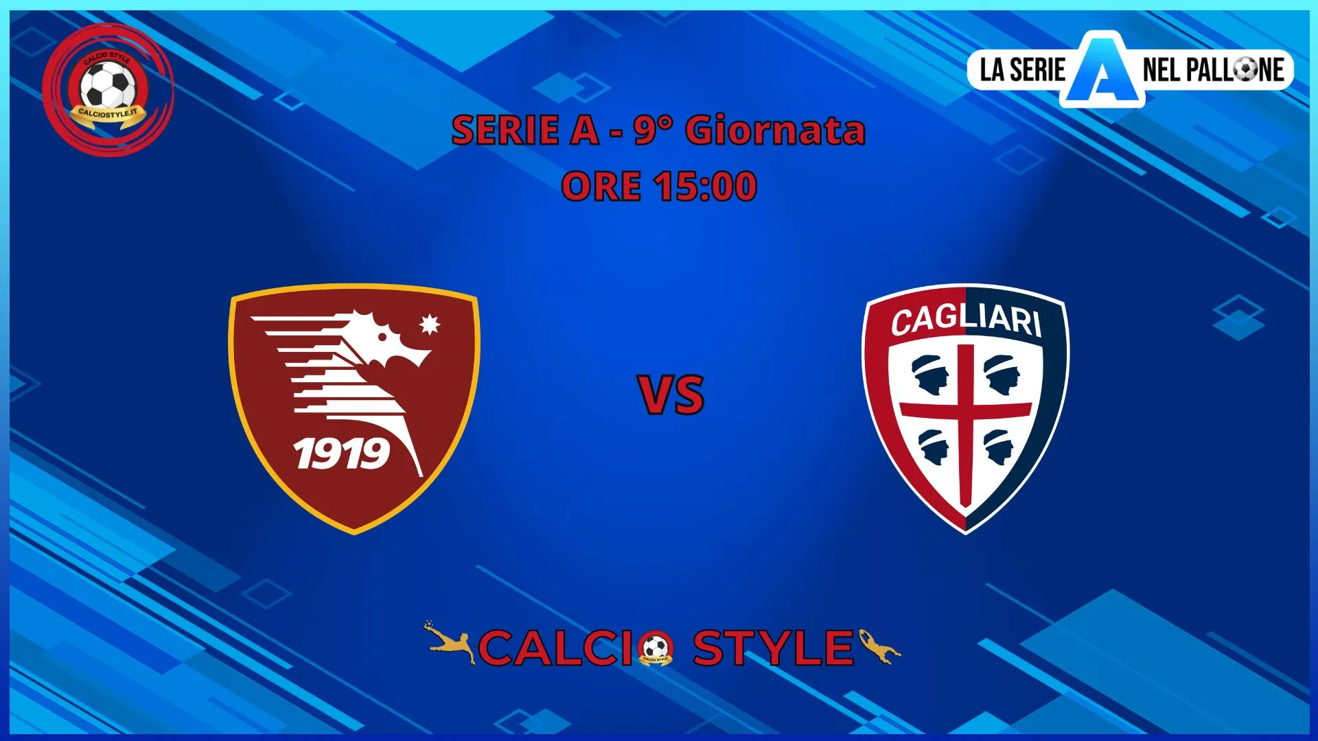 Salernitana - Cagliari: probabili formazioni e dove vederla