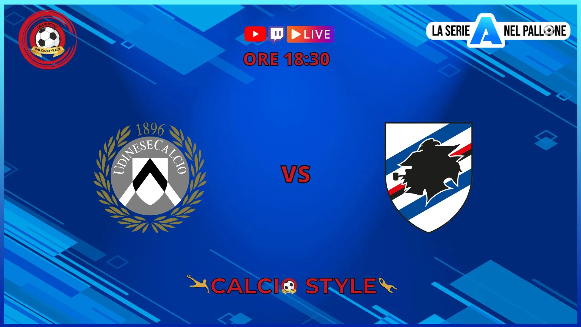 Udinese, oggi la sfida alla Sampdoria: le scelte di Sottil