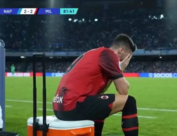 Milan, pesante squalifica per Giroud: quanto resterà fuori