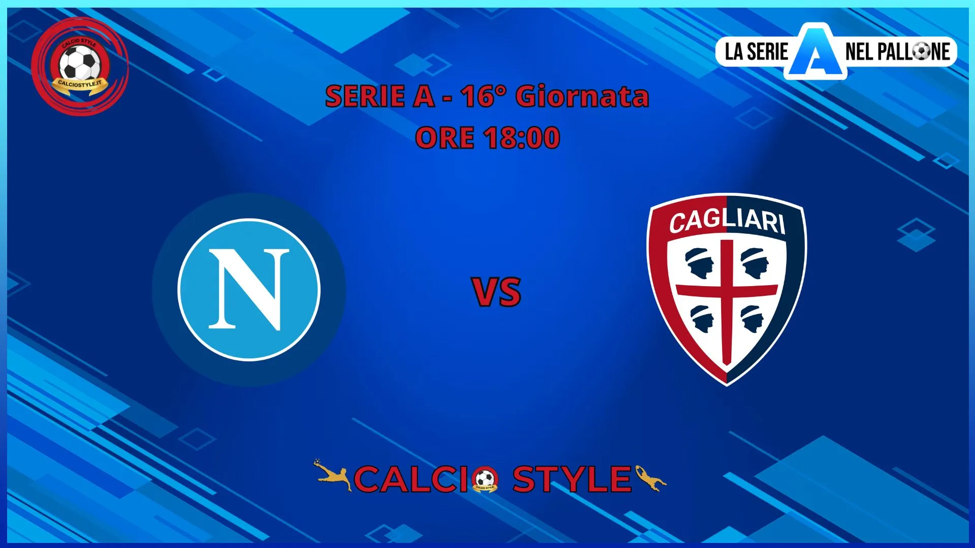 Napoli - Cagliari: le formazioni ufficiali