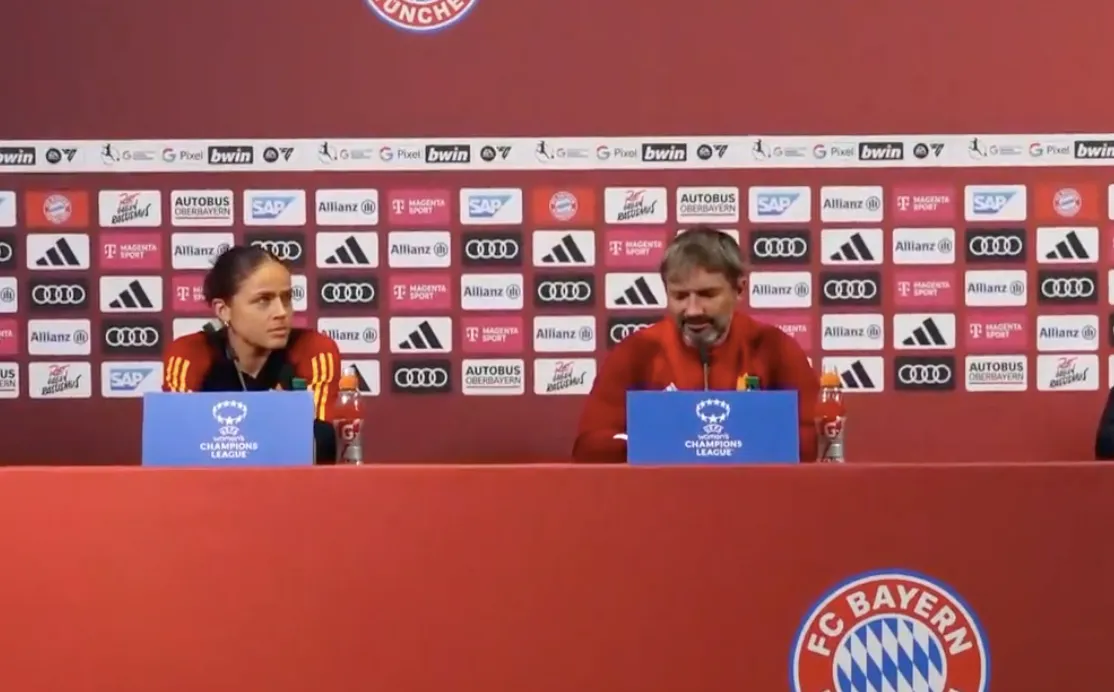 Roma-Bayern Spugna e Feiersinger in conferenza stampa